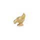 Golden Brass Hen Incense Stick Holder